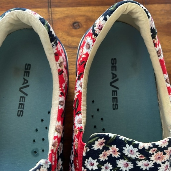 SEAVEES Womens Hawthorne DAISY Slip On Sneakers Shoes Casual floral   Sz 11 - Picture 4 of 16